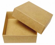 Sleeve-me box without sleeve 93x93x30mm interior kraft 